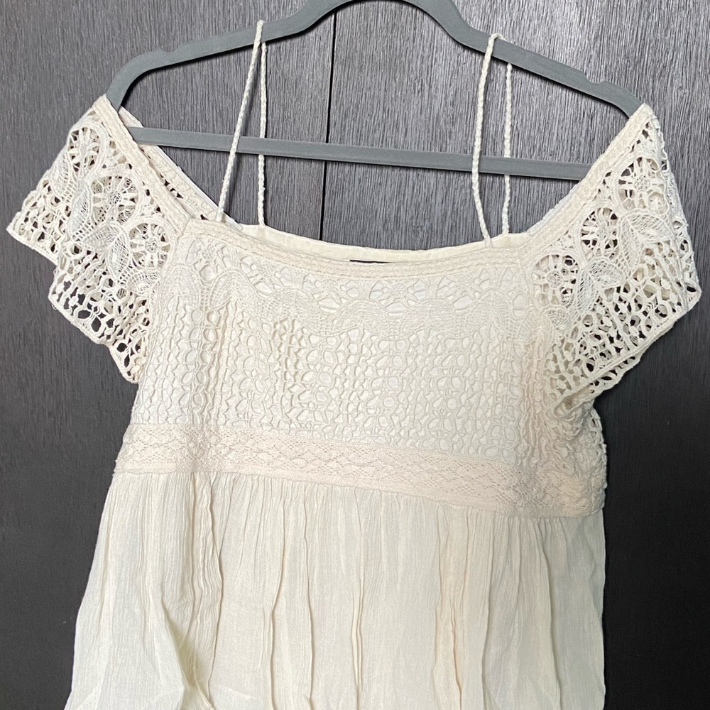 Off-white blouse
